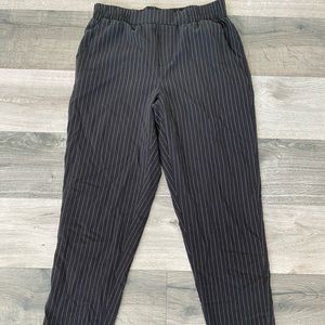 Pin striped pants